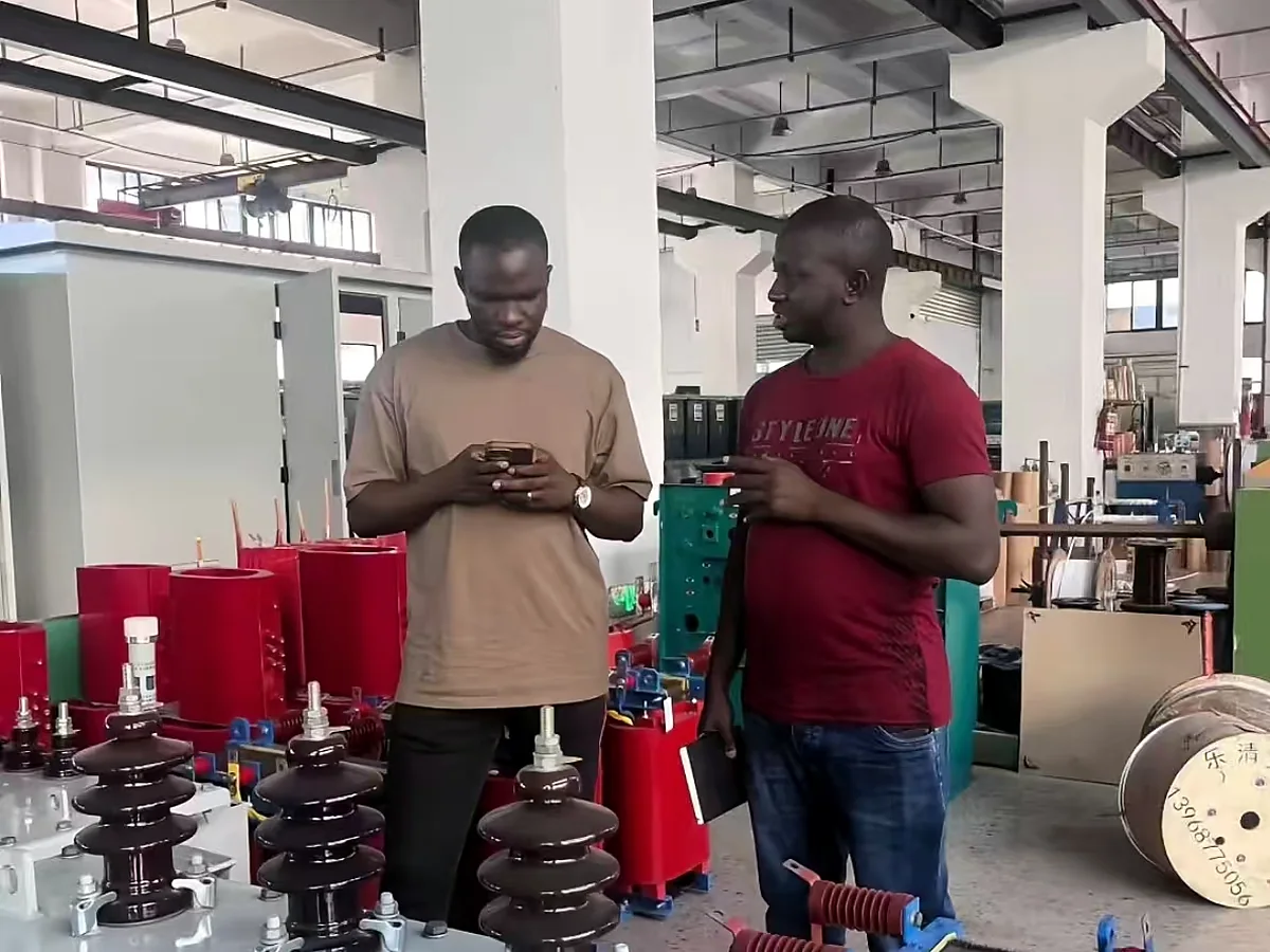 Overseas customer inspection